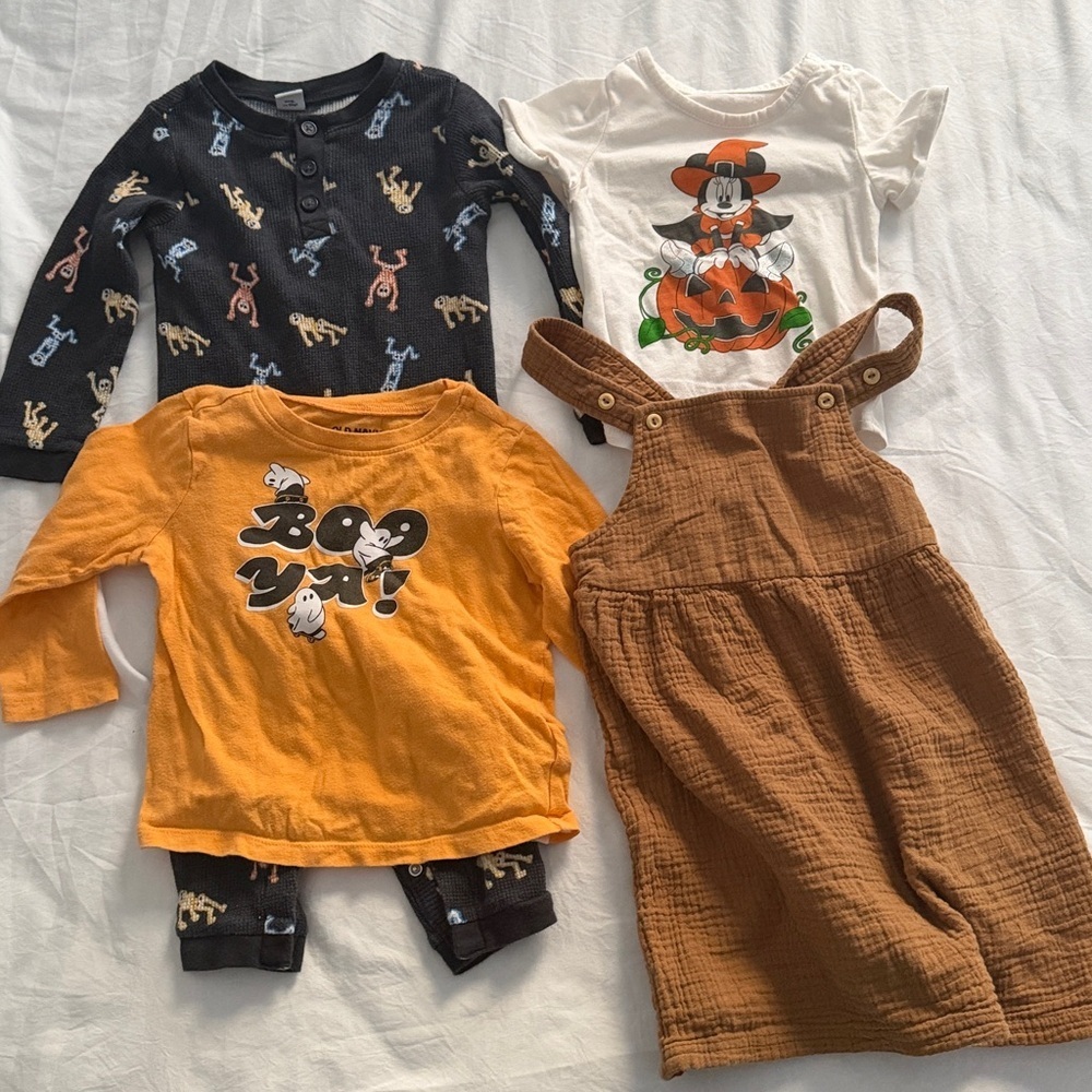 Baby 18-24 months Halloween bundle. 100% cotton